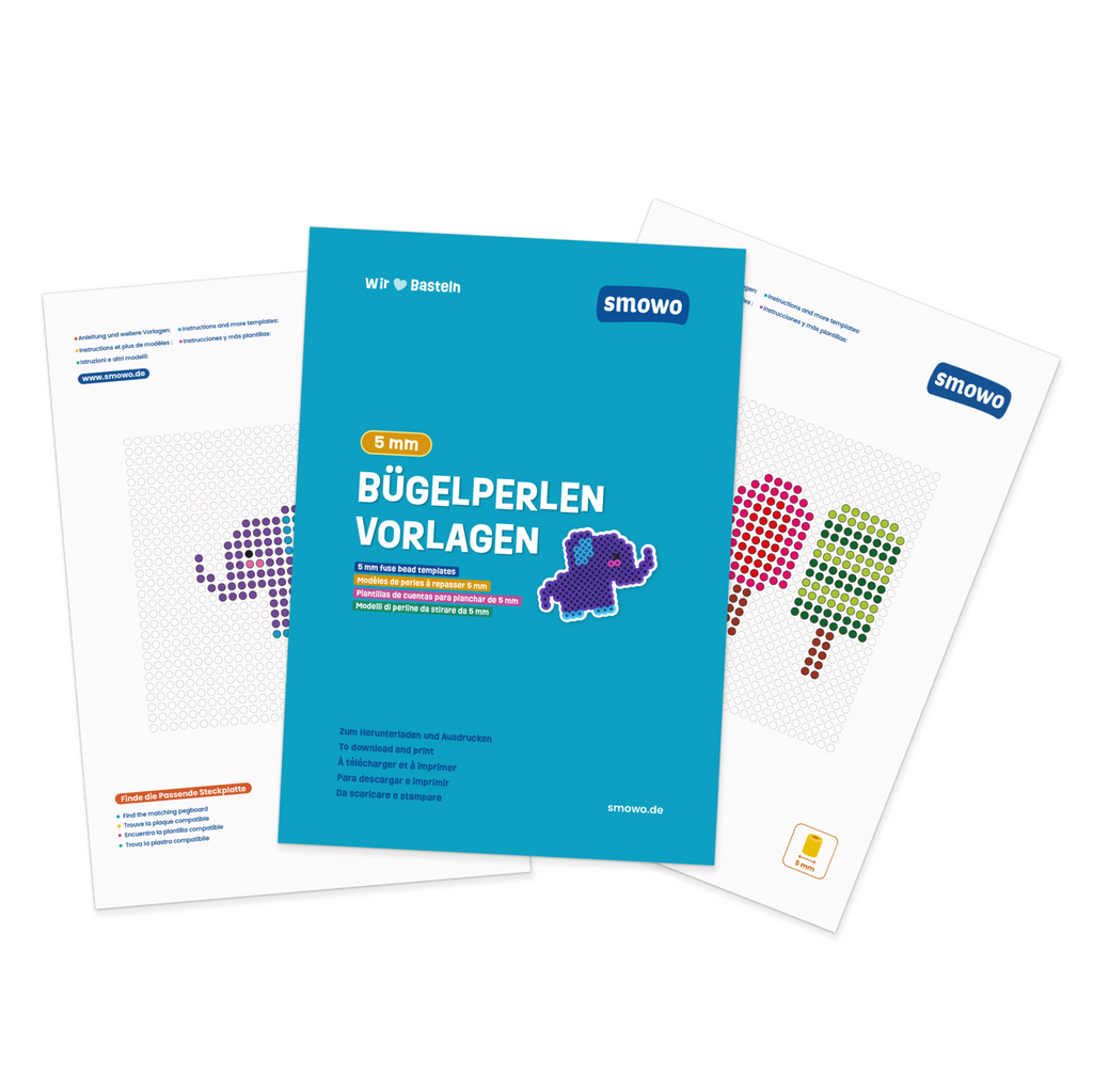 Kreative 5mm Bügelperlen Vorlagen