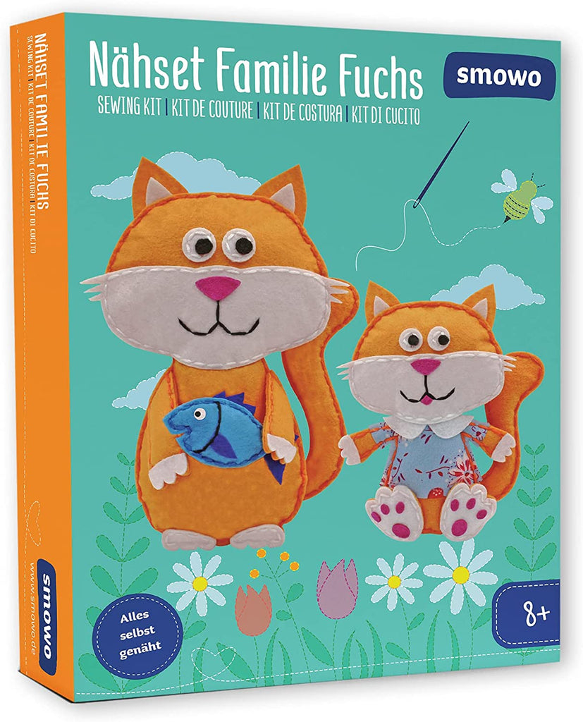 Filz Nähset für Kinder - Stofftiere selber nähen inklusive Nähanleitung & Video Mein Shop 