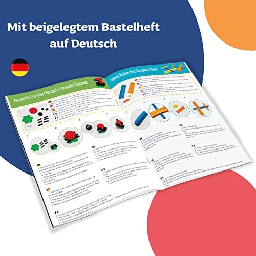 Mega Bastelset Starterset - Bastelbox Mix - mit kreativen Bastelideen Mein Shop 